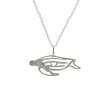 The turtle, symbolic of inner wisdom, perseverance and longevity - travellers journeying across entire oceans, ancient souls whose relatives once swam with dinosaurs. Wear this Turtle and show your love and compassion for these ancient gentle souls, and in support of preserving these amazing animals for generations to come.

What's in the box
Sterling silver chain. Meaning printed on packaging.