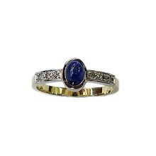 26865 18ct sapphire diamond ring