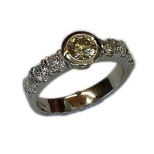 platinum diamond ring 26540