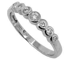 white gold diamond ring 26772
