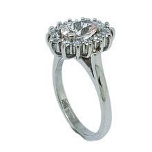 white gold morganite ring 26325