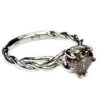 Beautiful smokey topaz ring