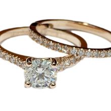Diamond wedding  set