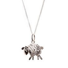 Sheep pendant

The Lord is my shepherd. He will take good care of me.

Psalm 23

Includes sterling silver chain.