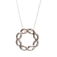Infinite circle of love pendant with sterling silver chain

Love never ends. The Infinite circle of love represents deep and everlasting love that will last not only to the end of this life but to the end of eternity.
